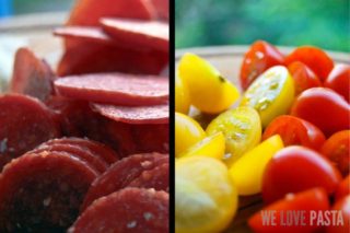 Pasta Mediterranea Piccante Zutaten