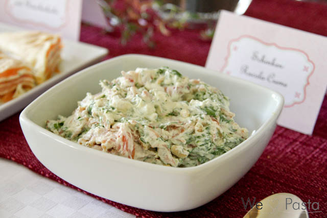 Schinken-Rucola-Creme