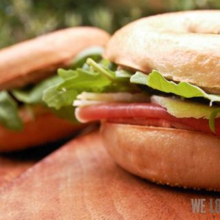 Bagel-Serie #3: Parmesan-Rucola-Bagels