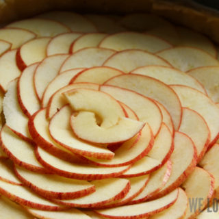 Französischer Apfelkuchen – Tarte aux pommes