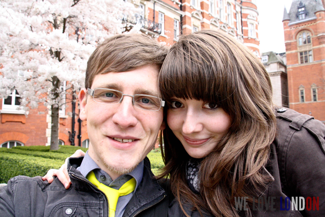 Tina und Michi in London