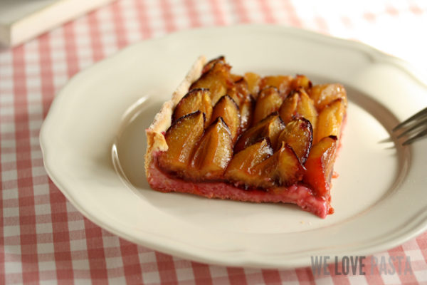 Zwetschgendatschi mit Hefeteig